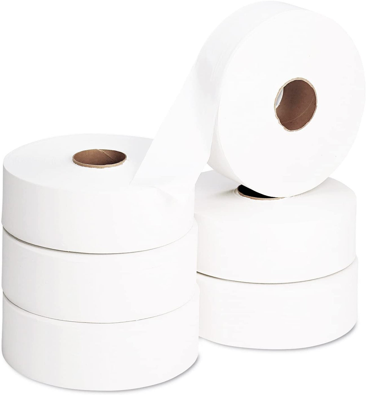JUMBO TOILET ROLL - 2.1/4" CORE x 6