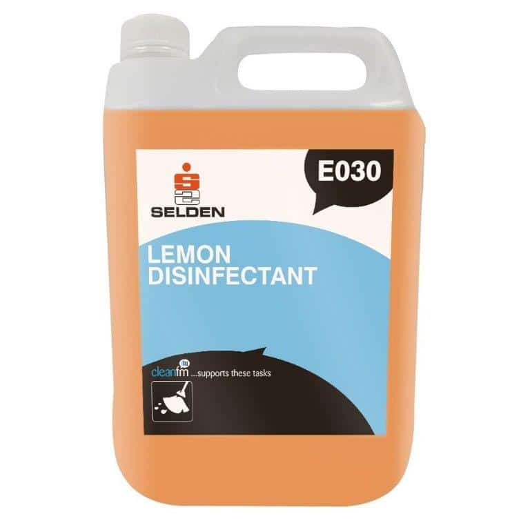 E030 / E30 LEMON DISINFECTANT, Selden x 5Lt