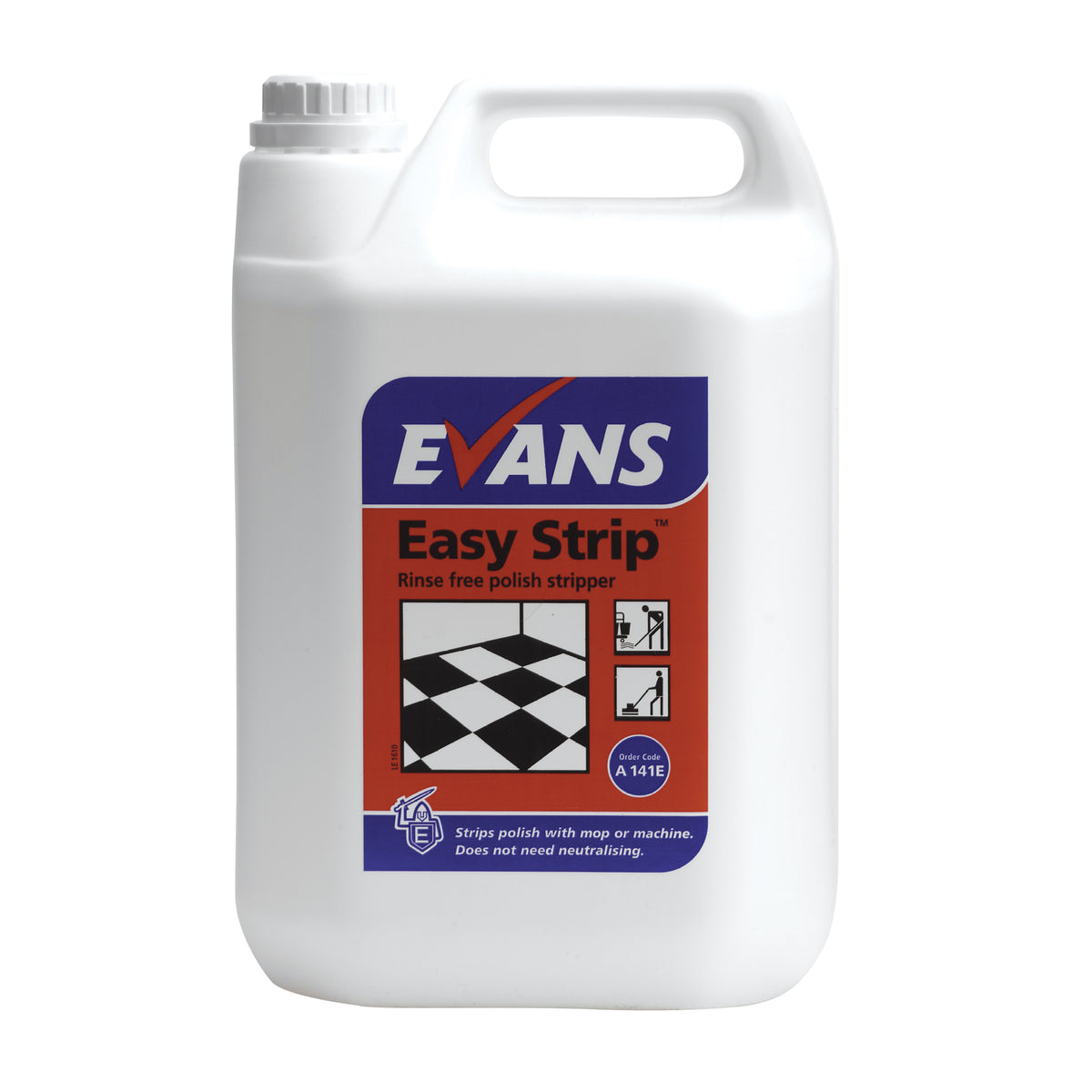 EASYSTRIP - Evans Floor Polish Stripper x 5Lt