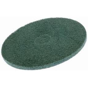 ECONOMY GREEN FLOOR PADS, scrubbing