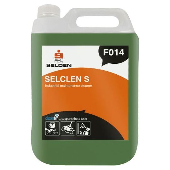 F014 / F14 SELCLEAN - Selden Industrial Maintenance Cleaner x 5Lt