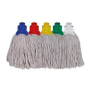 MOPHEAD - SCREW THREAD FITTIING - No.12 PY/WOOL, colour coded
