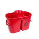 EXEL DOUBLE MOP BUCKET, dirty & clean water sections