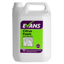 EVANS CITRUS FOAM, hand and body wash x 5Lt