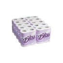 3PLY BLISS LUXURY TOILET ROLLS, 3Ply Quilted sheets, 40 ROLLS per pack