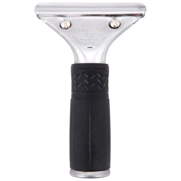 UNGER S-SQUEEGEE HANDLE - SG000, s/steel with rubber grip