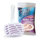 KLEENOFF SOLID RIM BLOCK,  Jeyes toilet rim holder freshener x 1(40g)