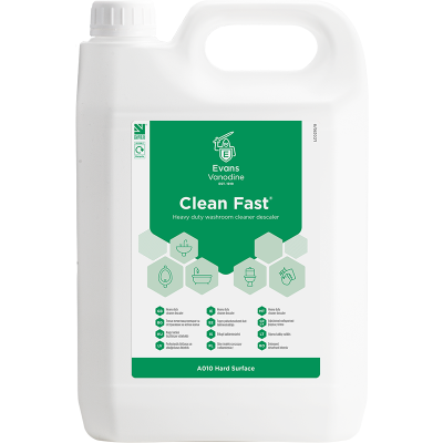 CLEAN FAST, Evans Washroom Cleaner x 5Lt