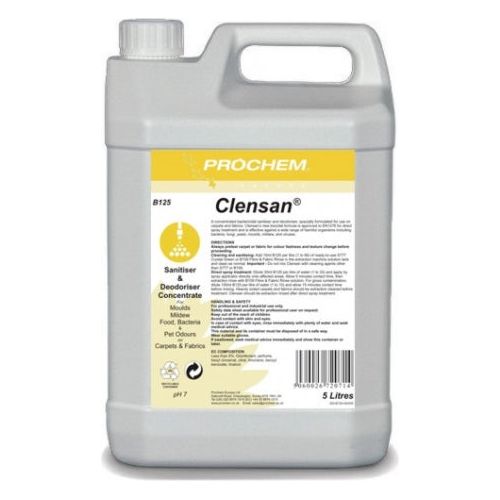 CLENSAN -PROCHEM, Biocidal Sanitiser x 5Lt