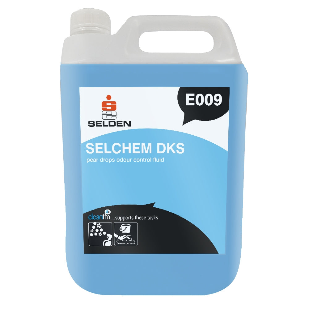 E009 / E09 SELCHEM DKS - Selden,  "Pear Drops"  Deodoriser x 5Lt