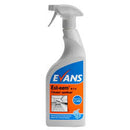 EST-EEM TRIGGER, Evans Unperfumed Cleaner Sanitiser x 750ml