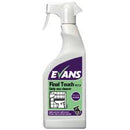 FINAL TOUCH TRIGGER, Evans Washroom Sanitiser x 750ml