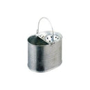 GALVANISED MOPBUCKET, 9Lt