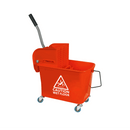 SYR SPEEDGUARD DOUBLE BUCKET & WRINGER - RED