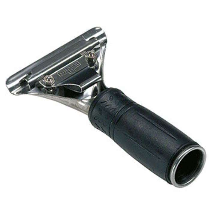 UNGER S-SQUEEGEE HANDLE - SG000, s/steel with rubber grip