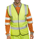 HI-VISIBILITY TROUSERS - YELLOW