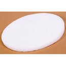 ECONOMY WHITE FLOOR PADS, dry polishing