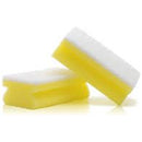SPONGE SCOURERS - GREEN x 10